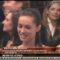 Megan Fox poses for pictures while fans go crazy