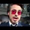 Robert Downey Jr being Interviewed at the Iron Man 2 Film premiere
