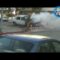 Cadillac 82 catches fire in the Middle of the Road  Beverly Hills California